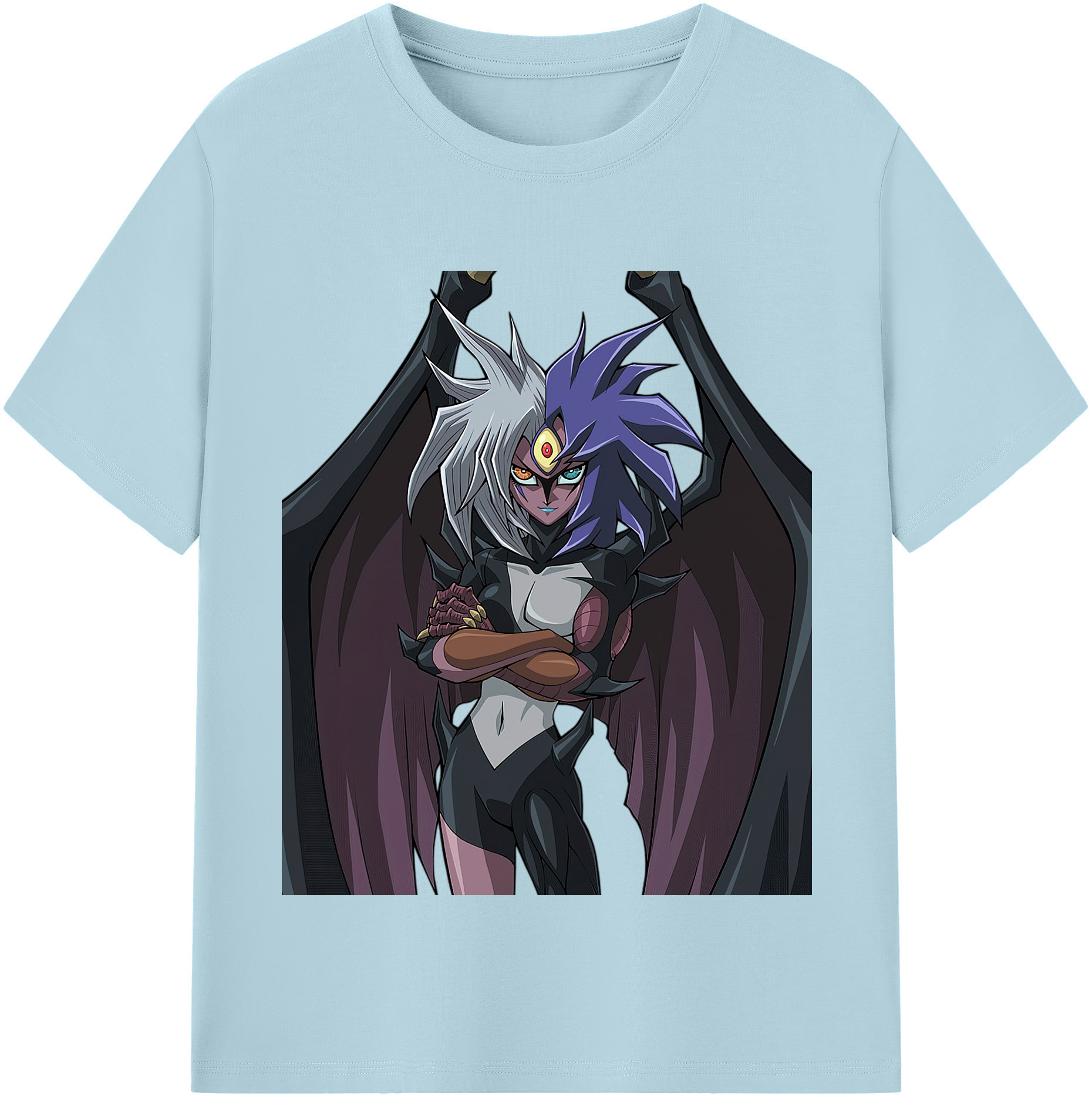 （画像用） 遊☆戯☆王 Yu-Gi-Oh! 綿100％半袖Tシャツ（フロントプリント）